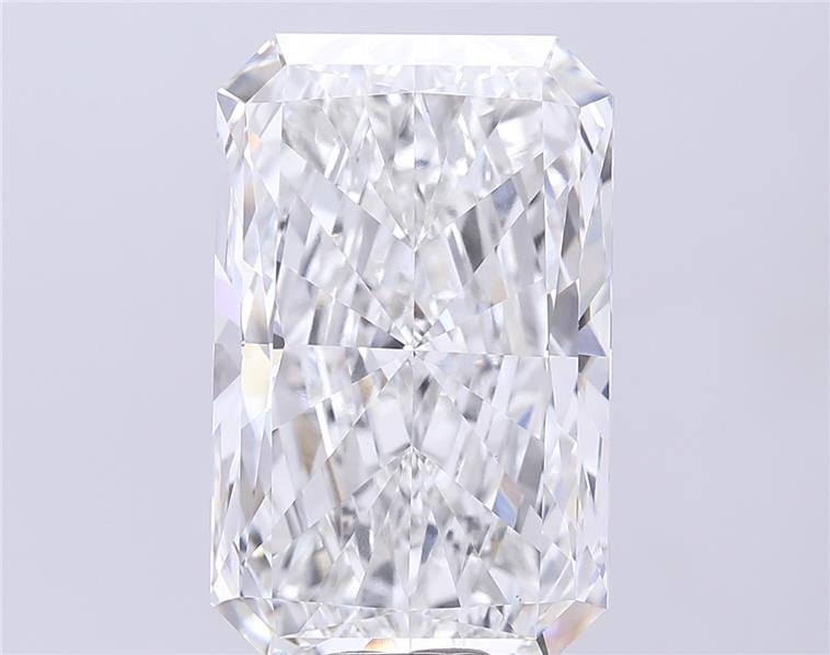 15.05ct F VVS2 Rare Carat Ideal Cut Radiant Lab Grown Diamond