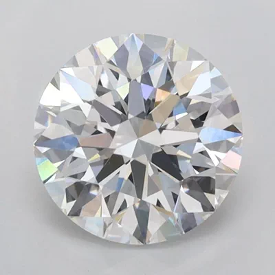 1.51ct E VVS2 Rare Carat Ideal Cut Round Lab Grown Diamond