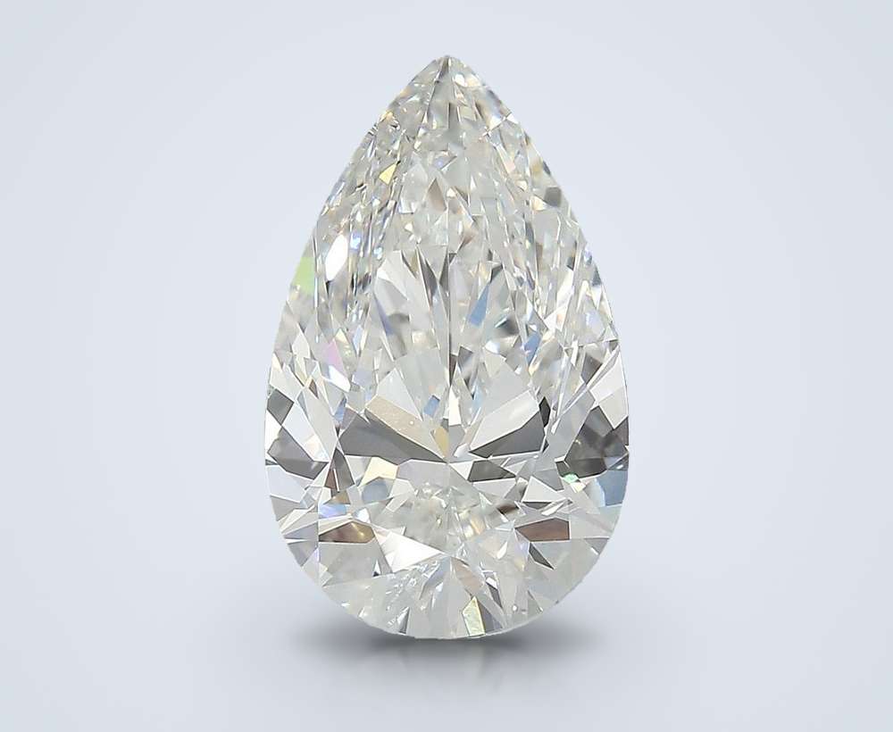 4.28ct F VVS2 Rare Carat Ideal Cut Pear Lab Grown Diamond