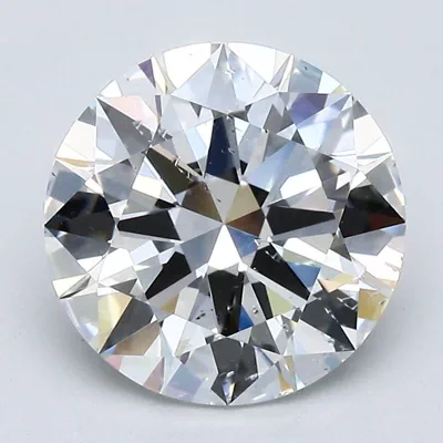 3.07ct G SI2 Excellent Cut Round Diamond