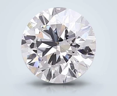 1.03ct D VS2 Rare Carat Ideal Cut Round Lab Grown Diamond