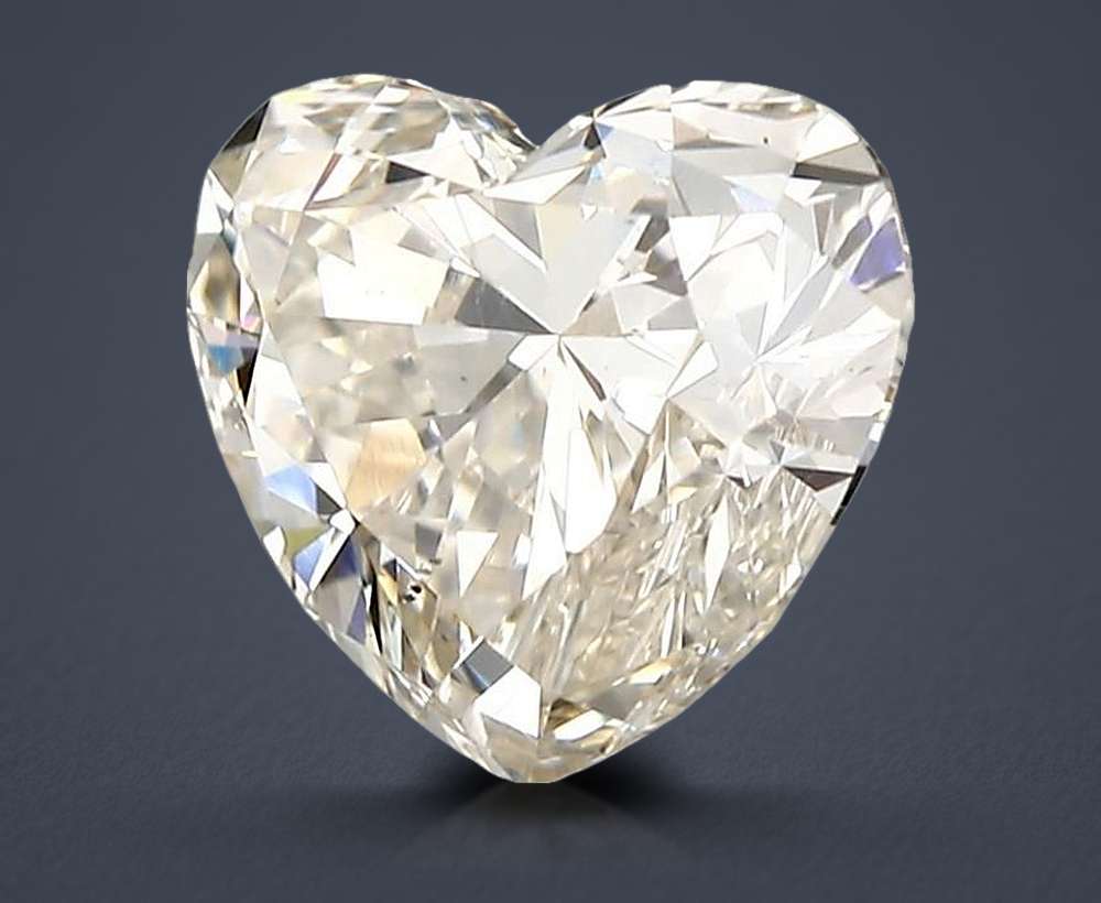 0.77ct I SI1 Rare Carat Ideal Cut Heart Diamond