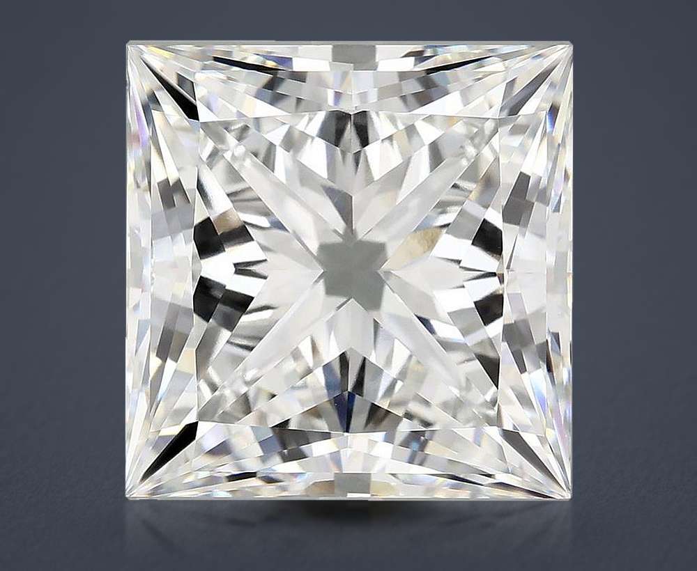 11.32ct F VVS2 Rare Carat Ideal Cut Princess Lab Grown Diamond