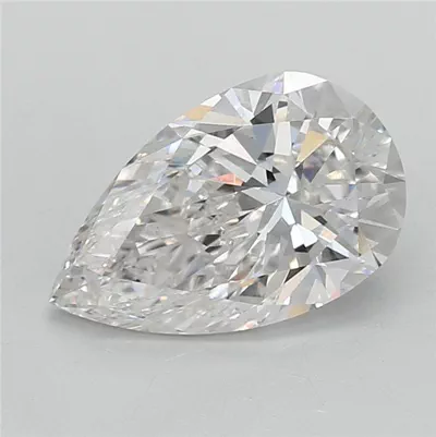 2.07ct F VS1 Very Good Cut Pear Lab Grown Diamond