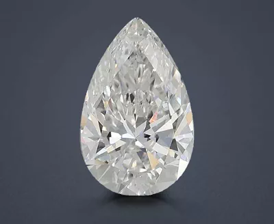 2.07ct F VS1 Very Good Cut Pear Lab Grown Diamond