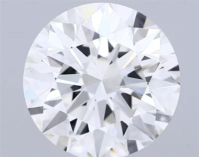 6.12ct H VS1 Rare Carat Ideal Cut Round Lab Grown Diamond