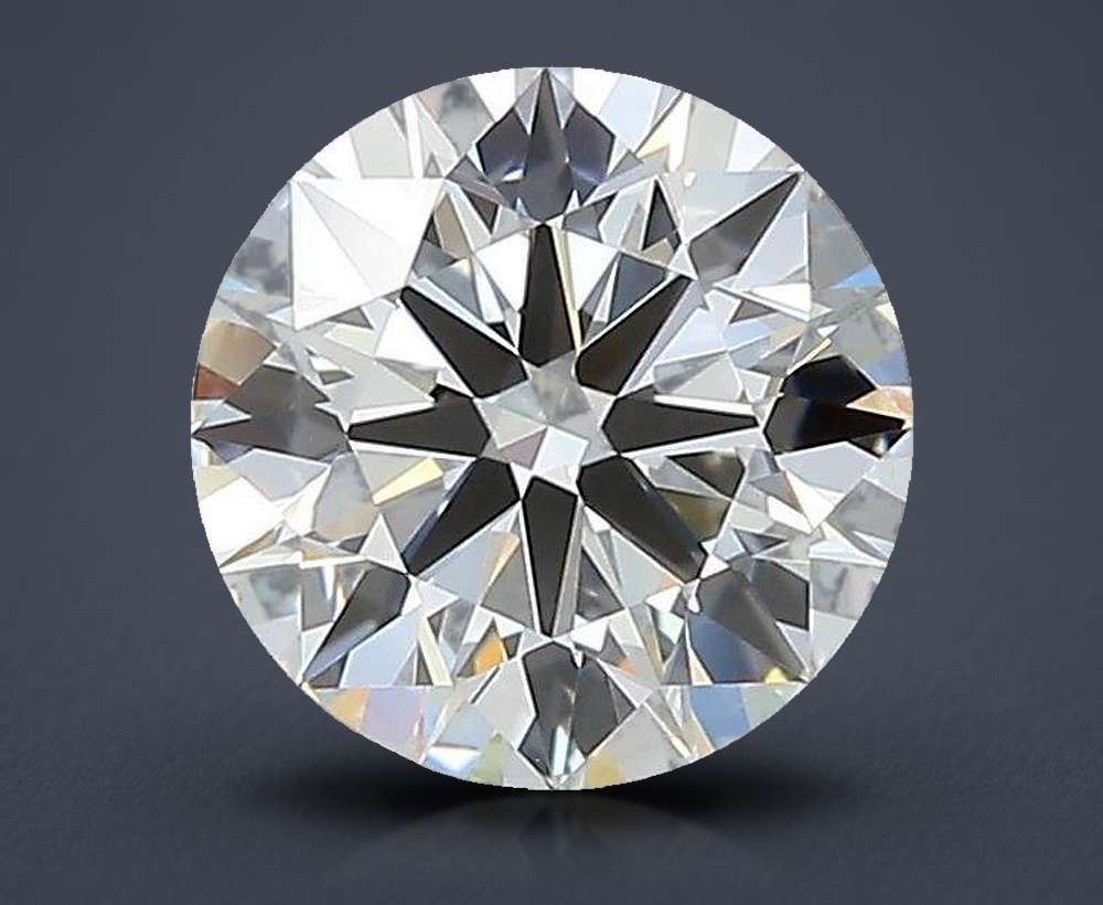 1.37ct E VVS2 Very Good Cut Round Lab Grown Diamond