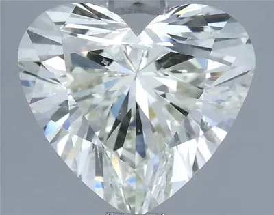 2.54ct J SI1 Very Good Cut Heart Diamond