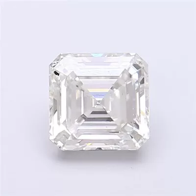 1.30ct G VS2 Rare Carat Ideal Cut Asscher Lab Grown Diamond