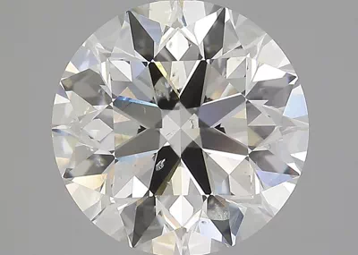 5.29ct K SI2 Excellent Cut Round Diamond