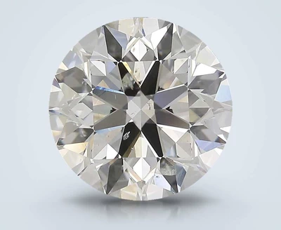 5.29ct K SI2 Excellent Cut Round Diamond