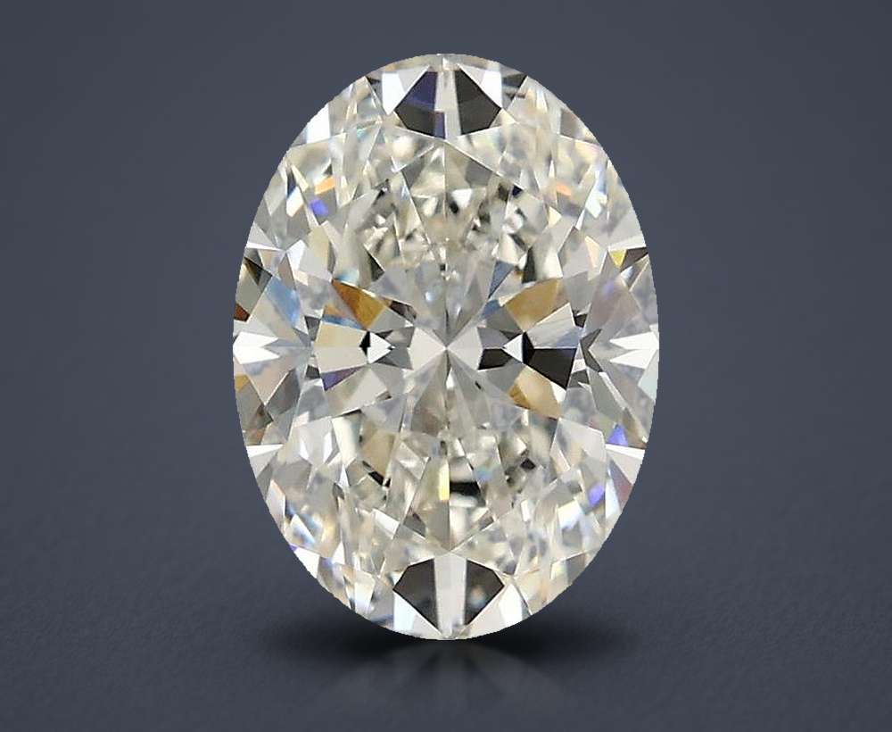 1.86ct H VVS2 Rare Carat Ideal Cut Oval Lab Grown Diamond