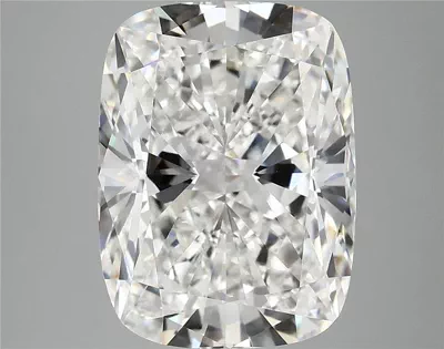 7.24ct F VVS2 Rare Carat Ideal Cut Cushion Lab Grown Diamond