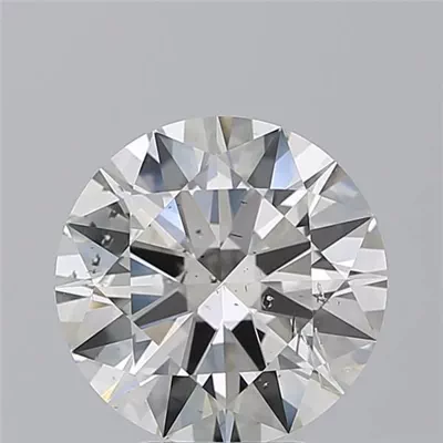 4.06ct I SI2 Excellent Cut Round Diamond
