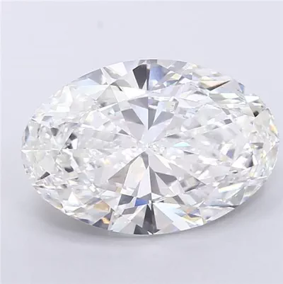 15.10ct F VS1 Rare Carat Ideal Cut Oval Lab Grown Diamond