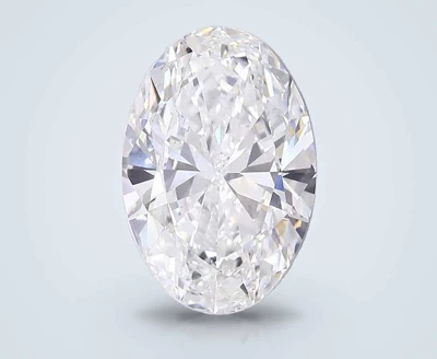 15.10ct F VS1 Rare Carat Ideal Cut Oval Lab Grown Diamond