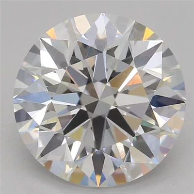 1.57ct E VVS2 Rare Carat Ideal Cut Round Lab Grown Diamond