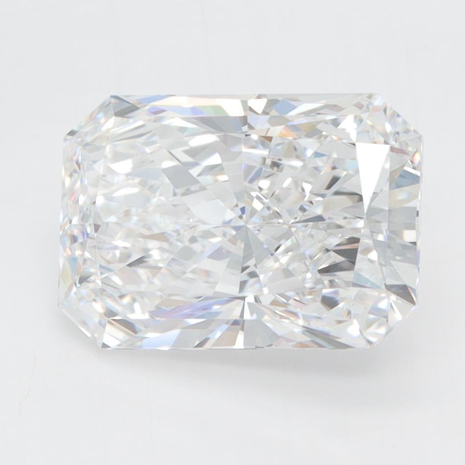 3.08ct D VVS2 Rare Carat Ideal Cut Radiant Lab Grown Diamond