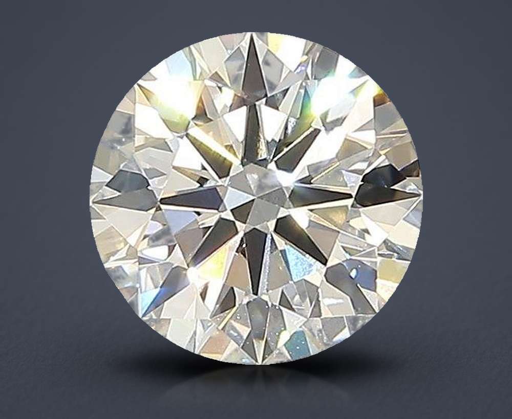 1.52ct I VVS2 Rare Carat Ideal Cut Round Lab Grown Diamond