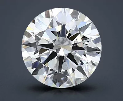 1.27ct H VVS2 Rare Carat Ideal Cut Round Diamond