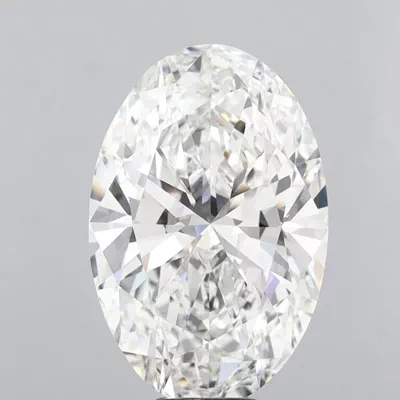 10.55ct F VS1 Rare Carat Ideal Cut Oval Lab Grown Diamond