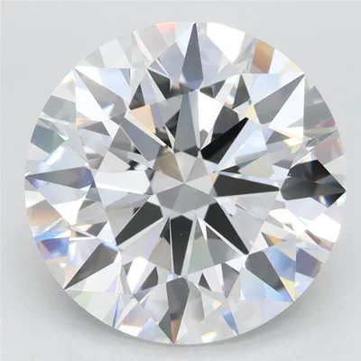6.13ct E IF Rare Carat Ideal Cut Round Lab Grown Diamond