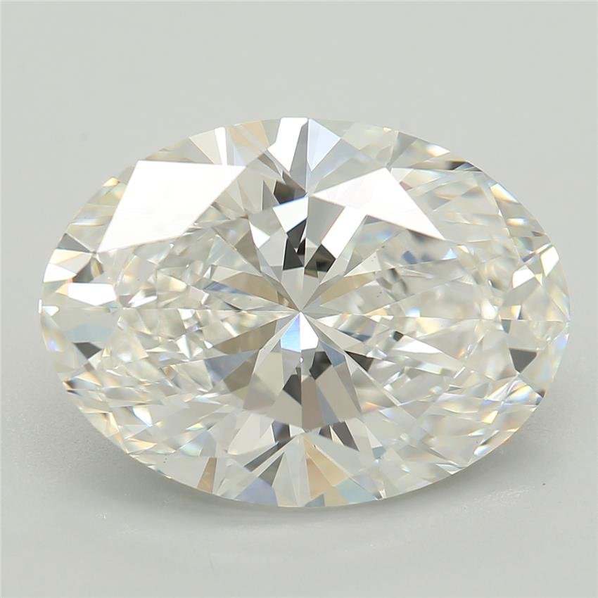 4.05ct E VVS2 Rare Carat Ideal Cut Oval Lab Grown Diamond
