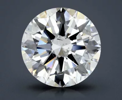 4.51ct F SI1 Rare Carat Ideal Cut Round Diamond