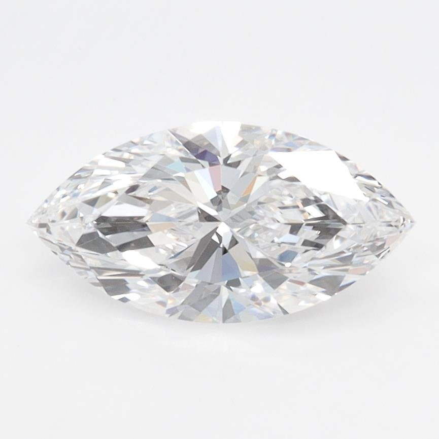 1.09ct D VVS1 Rare Carat Ideal Cut Marquise Lab Grown Diamond