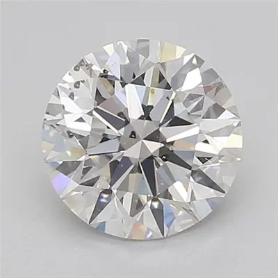 3.02ct F SI2 Excellent Cut Round Diamond
