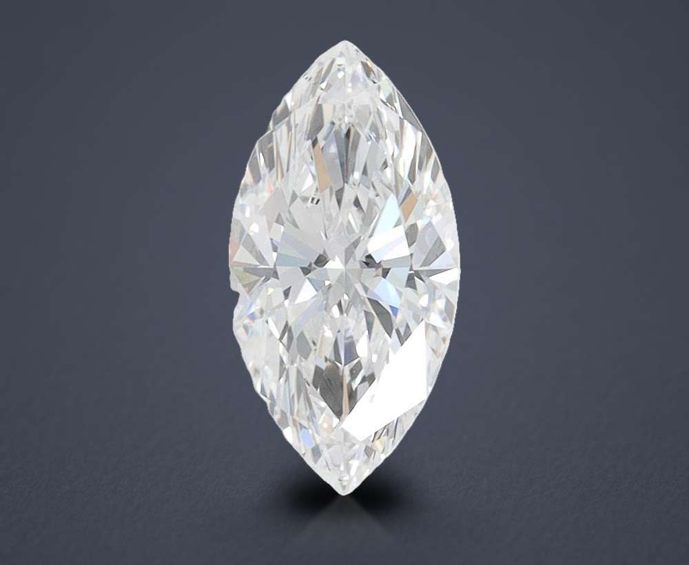 1.06ct D IF Rare Carat Ideal Cut Marquise Lab Grown Diamond