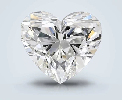 0.80ct K VS2 Rare Carat Ideal Cut Heart Diamond