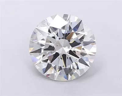 3.01ct F SI1 Rare Carat Ideal Cut Round Lab Grown Diamond