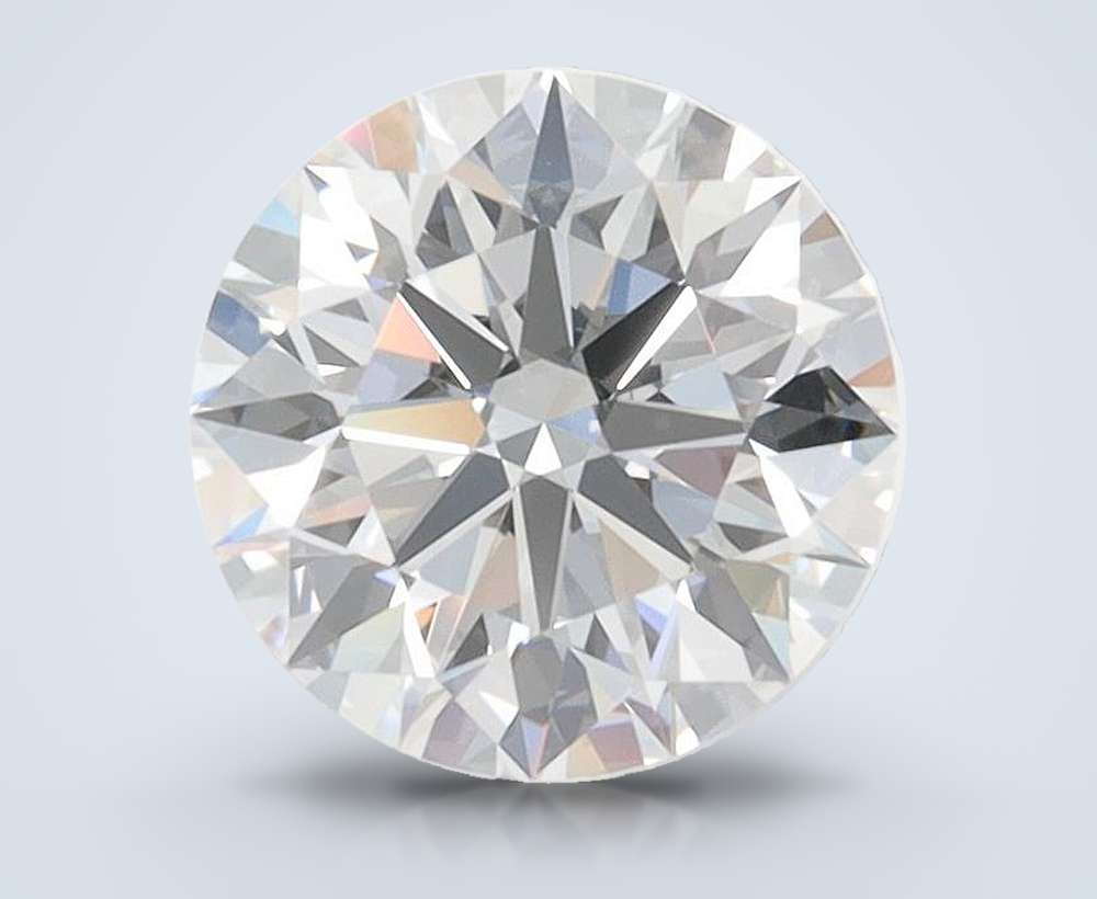 1.51ct D VVS2 Rare Carat Ideal Cut Round Lab Grown Diamond