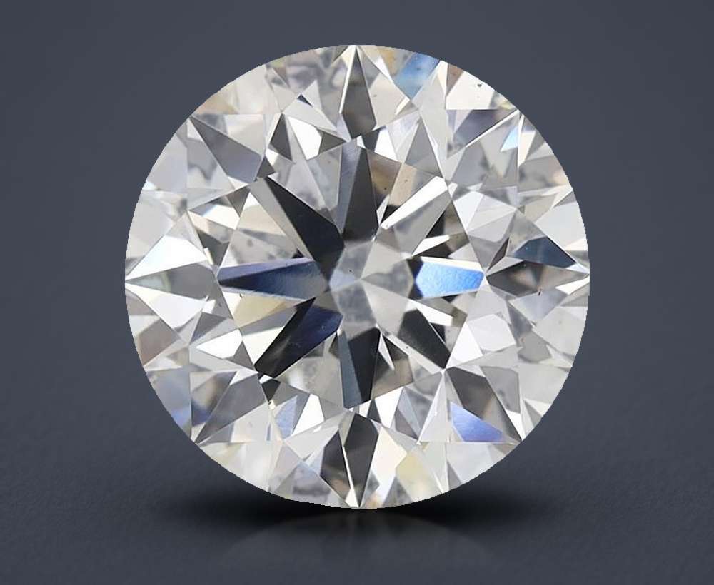 4.53ct H VS2 Rare Carat Ideal Cut Round Lab Grown Diamond