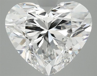 5.29ct E VS1 Rare Carat Ideal Cut Heart Lab Grown Diamond