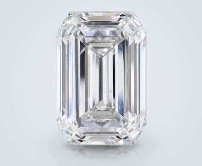 15.65ct E VS2 Rare Carat Ideal Cut Emerald Lab Grown Diamond