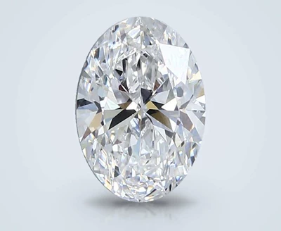 1.55ct D VVS2 Rare Carat Ideal Cut Oval Lab Grown Diamond