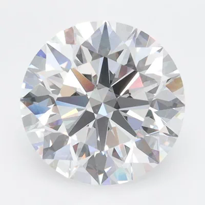 2.63ct D VVS1 Rare Carat Ideal Cut Round Lab Grown Diamond
