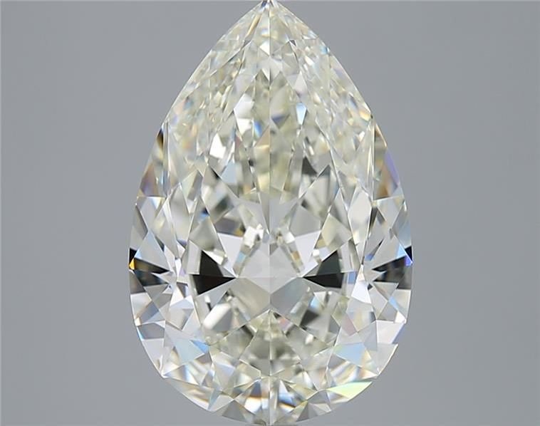 5.02ct K VVS2 Very Good Cut Pear Diamond