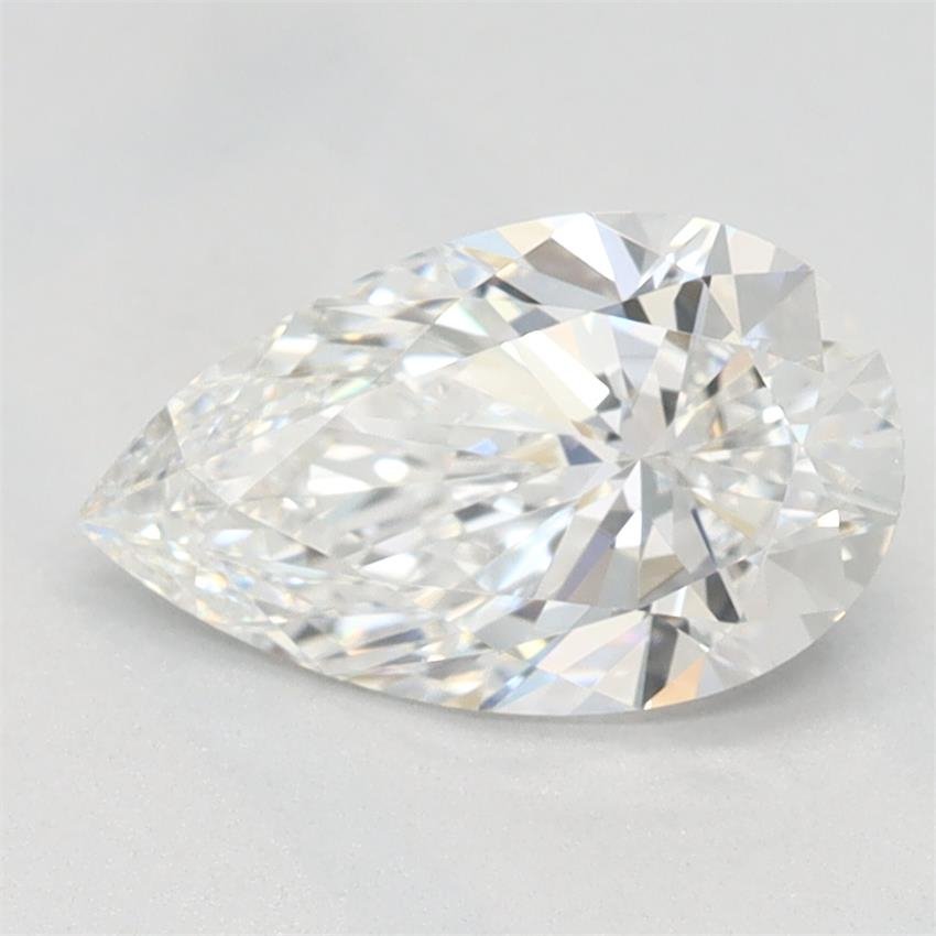 1.06ct E IF Rare Carat Ideal Cut Pear Lab Grown Diamond