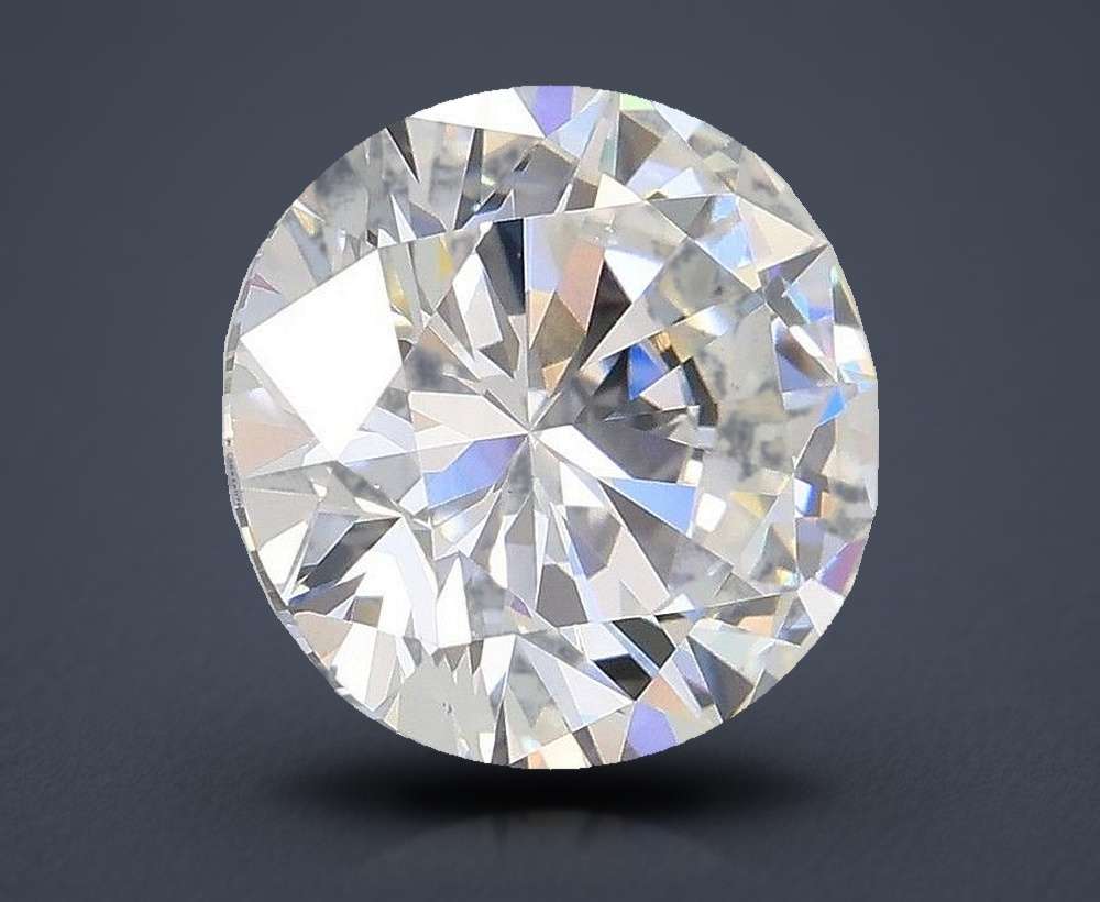 2.51ct E VS1 Excellent Cut Round Lab Grown Diamond