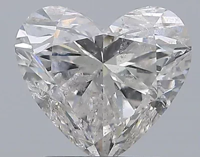 2.01ct F SI2 Rare Carat Ideal Cut Heart Diamond