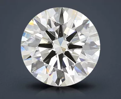 4.01ct K VS2 Rare Carat Ideal Cut Round Diamond