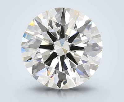 4.01ct K VS2 Rare Carat Ideal Cut Round Diamond