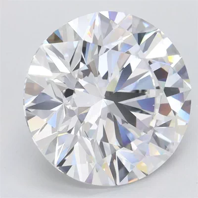 3.45ct D IF Rare Carat Ideal Cut Round Lab Grown Diamond