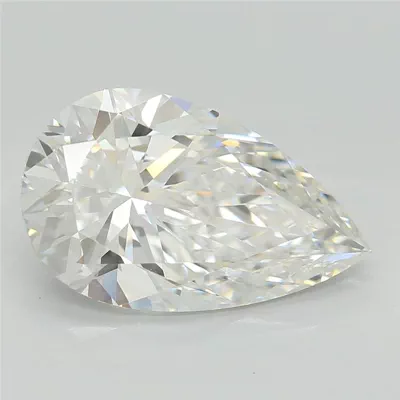 2.26ct E VVS2 Very Good Cut Pear Lab Grown Diamond