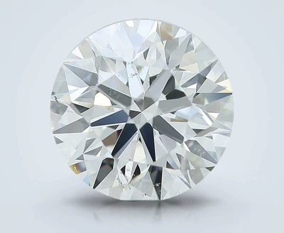 5.08ct G SI1 Rare Carat Ideal Cut Round Diamond