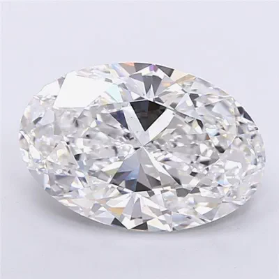 7.05ct D VS1 Rare Carat Ideal Cut Oval Lab Grown Diamond
