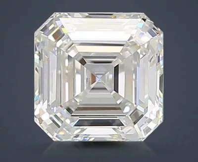 2.08ct D VVS1 Rare Carat Ideal Cut Asscher Lab Grown Diamond